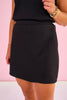 SSYS Signature Air Skort In Black