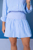 SSYS Harlowe Drop Waist Skort In Electric Cornflower