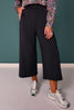 SSYS Scuba Cropped Wide Leg Pants In Black