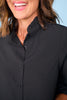 SSYS Saylor Preppy Shirt Dress In Black