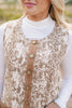 SSYS Alora Contrast Suede Shift Dress In Scale Animal