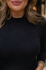 SSYS Signature Long Sleeve Turtleneck In Black