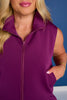 SSYS Scuba Vest In Plum