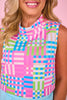 SSYS Scuba Cowl Neck Sleeveless Tank In Geo