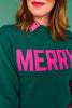 SSYS Merry Crew Neck Long Sleeve Sweater In Hunter