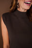 SSYS Merrit Sleeveless Sweater In Brown