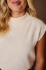 SSYS Merrit Sleeveless Sweater In Ivory
