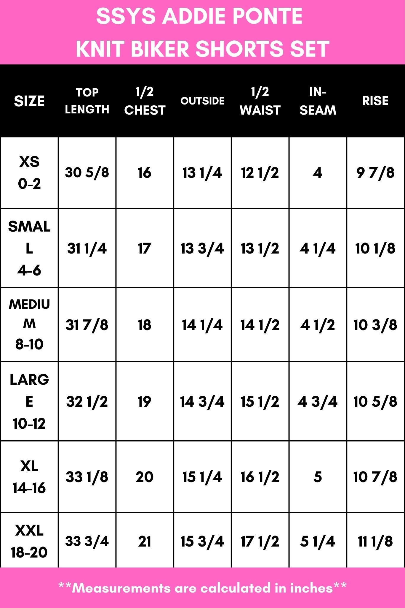 SSYS Addie Elevated Ponte Knit Bike Shorts Set In Black