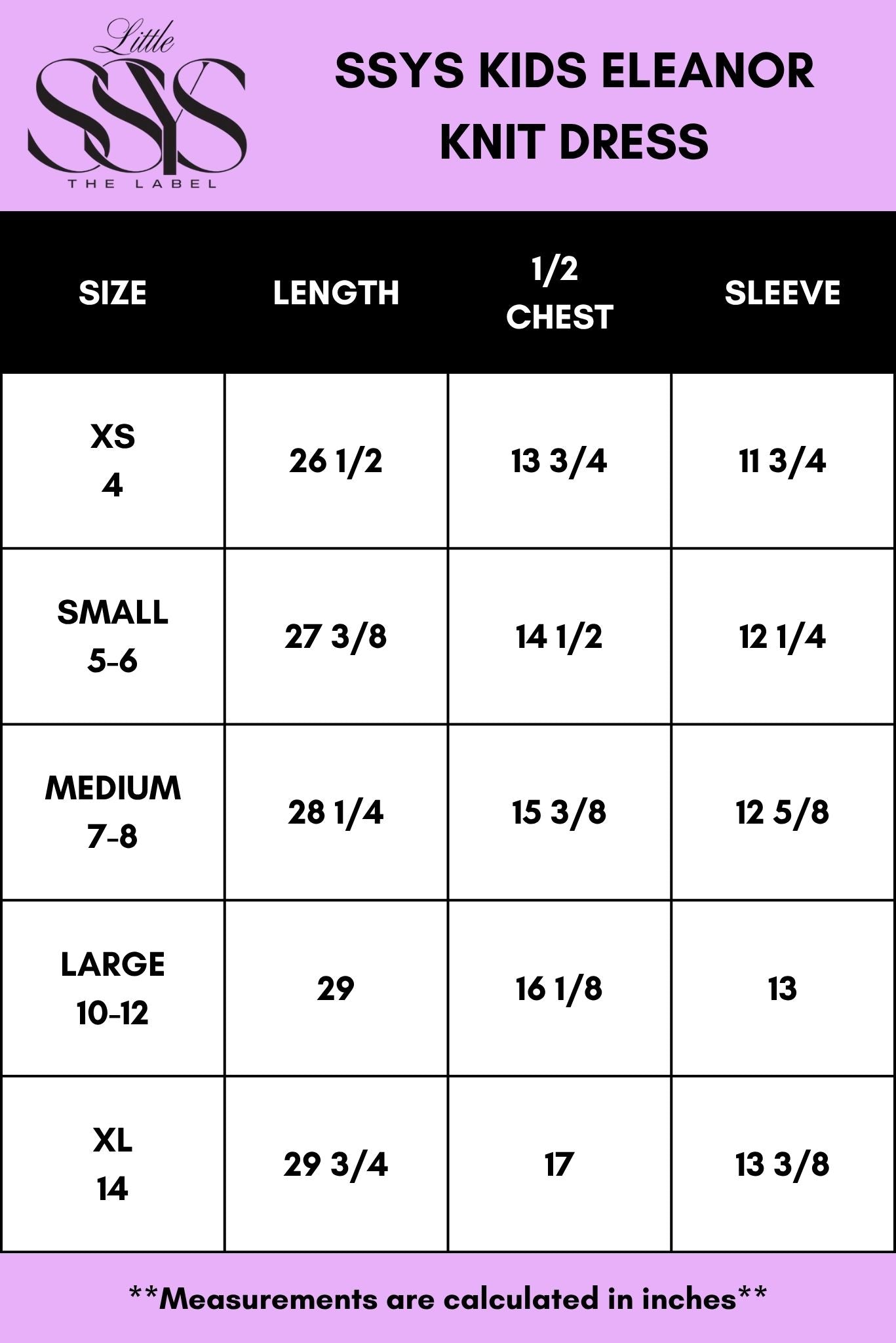 SSYS Kids Eleanor Knit Dress In Pink Plaid