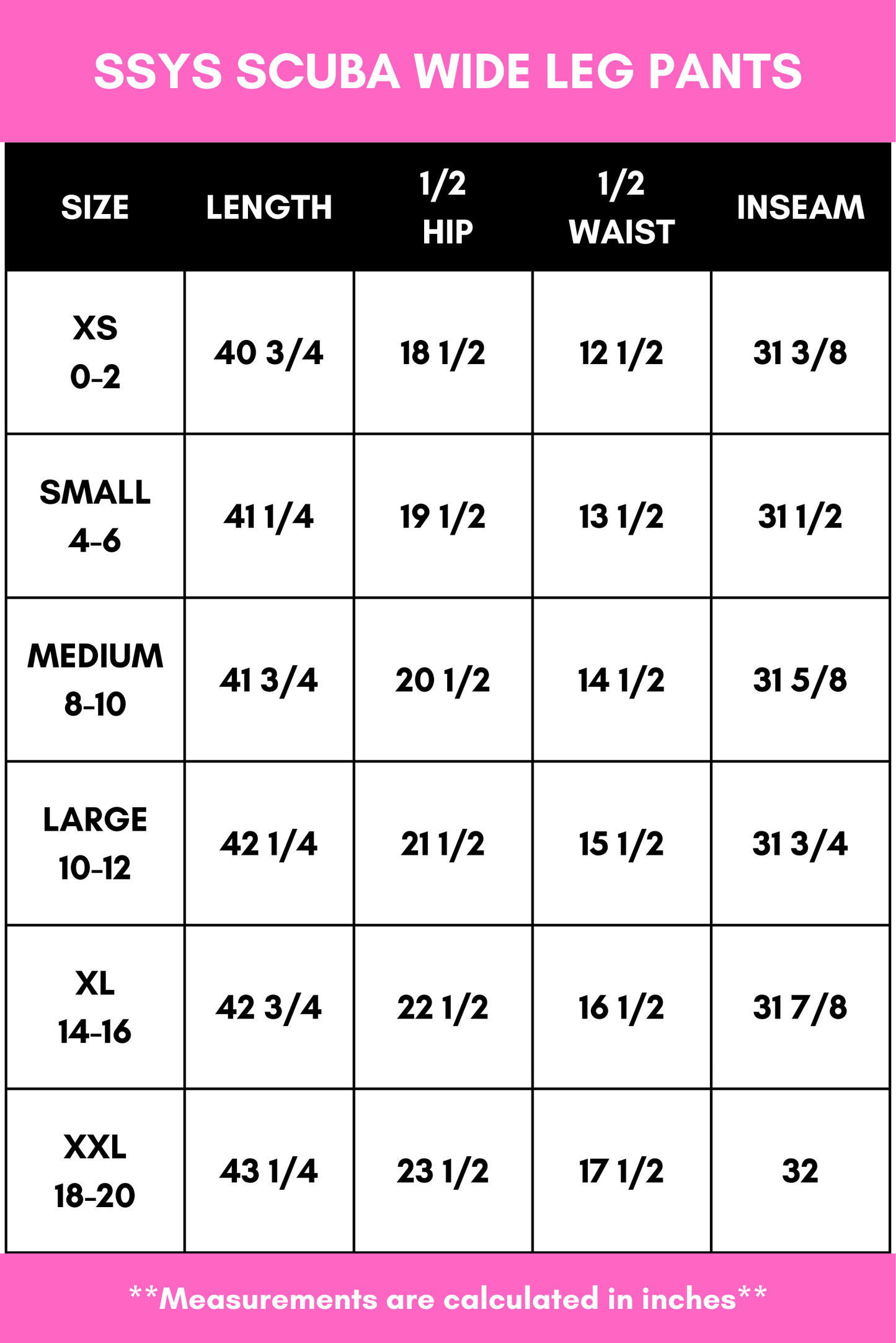 SSYS Scuba Wide Leg Pants In Red