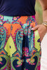 SSYS Nia Jewel Paisley Print Satin Pants
