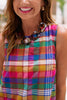 SSYS Bessie Multi Madras Shift Dress