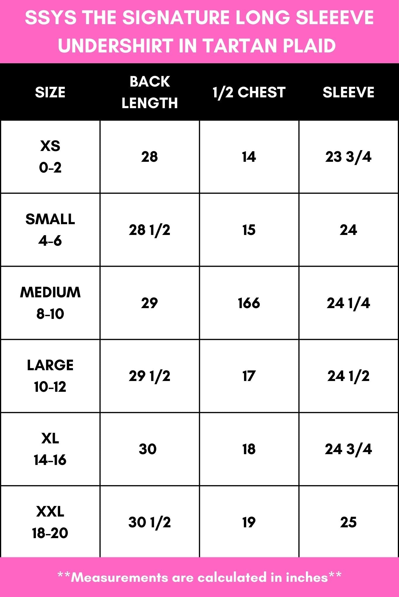 SSYS Signature Flounce Long Sleeve Frill Neck Undershirt In Tartan Plaid