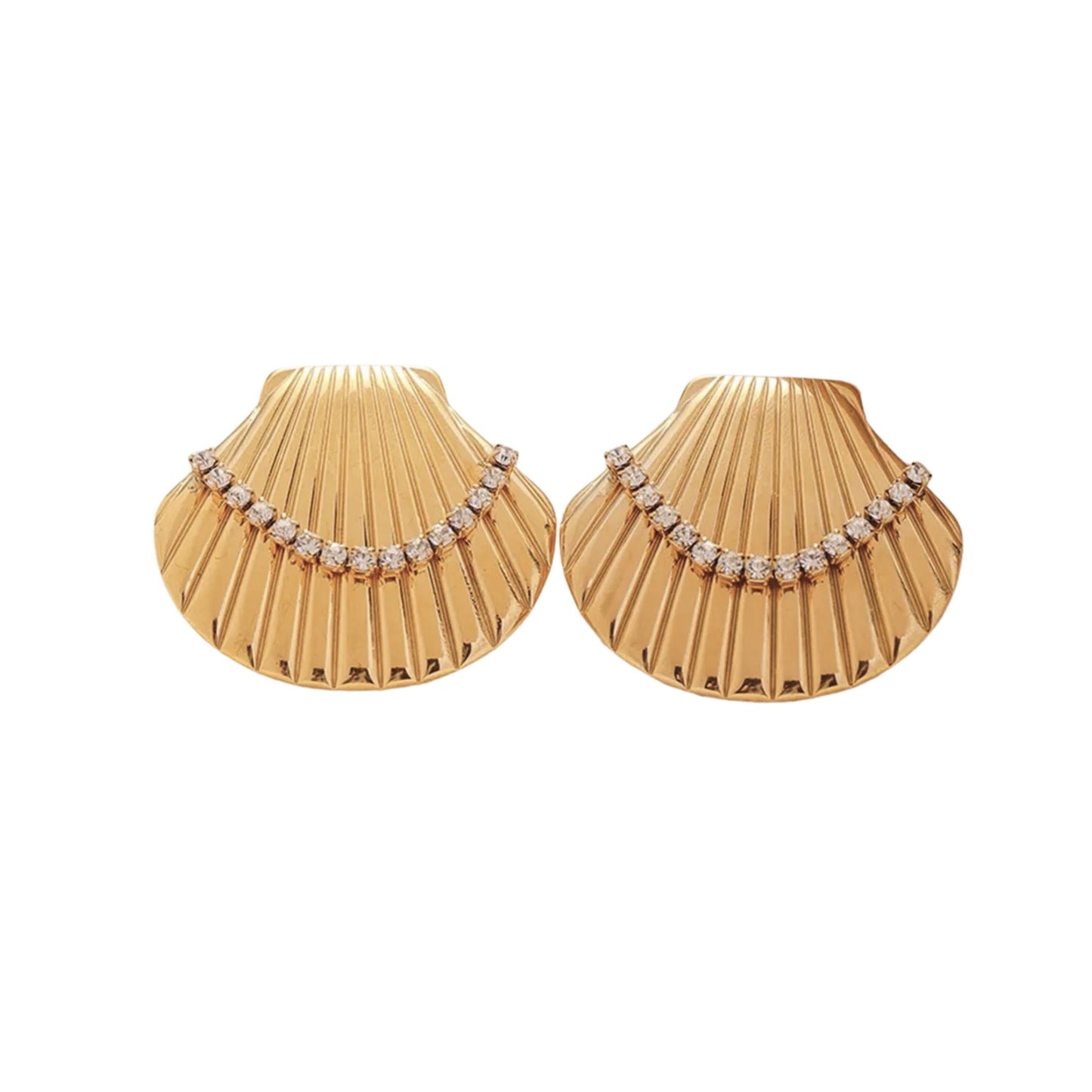 Adora Shell Statement Earrings *FINAL SALE*
