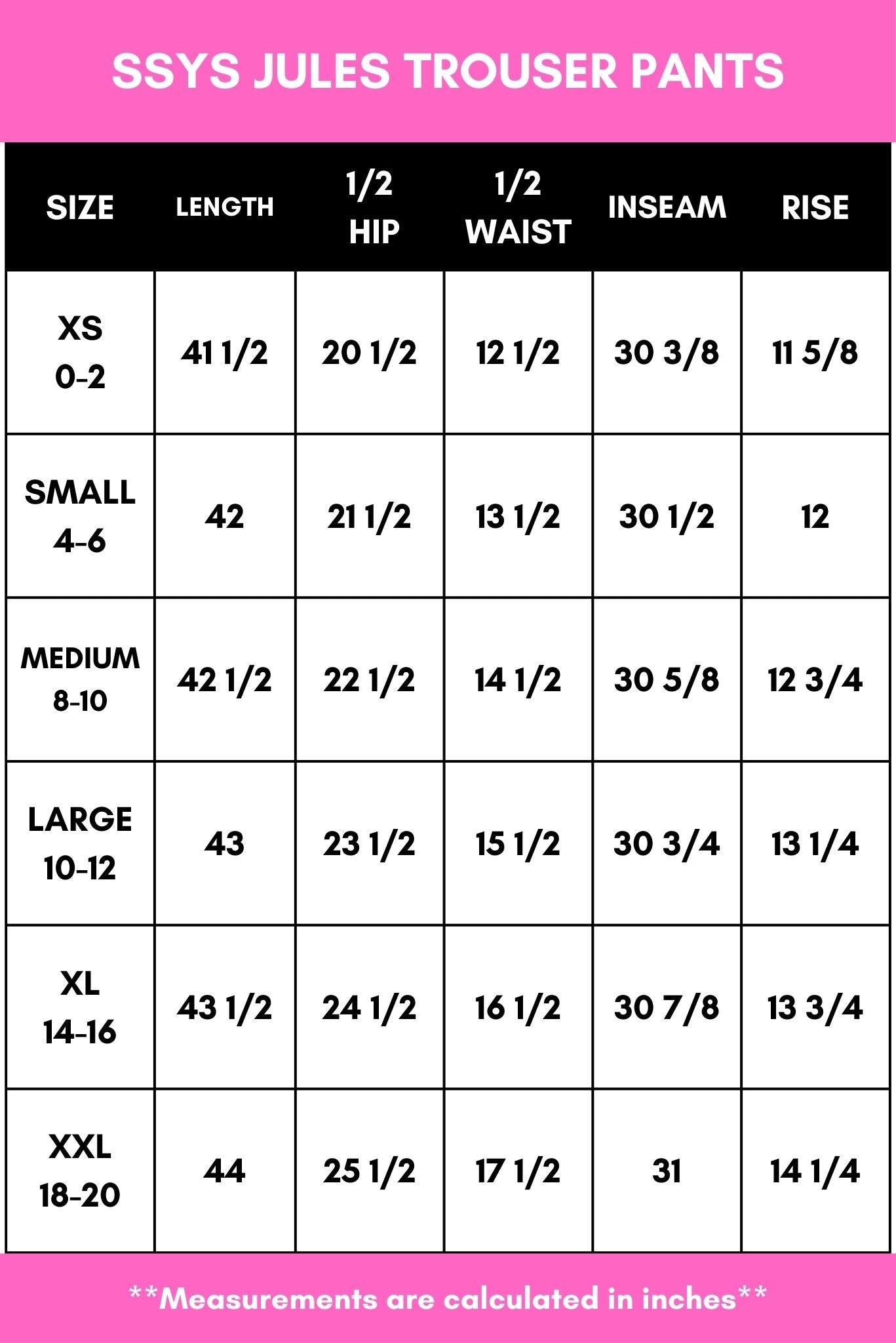 SSYS Jules Trouser Pants In Black