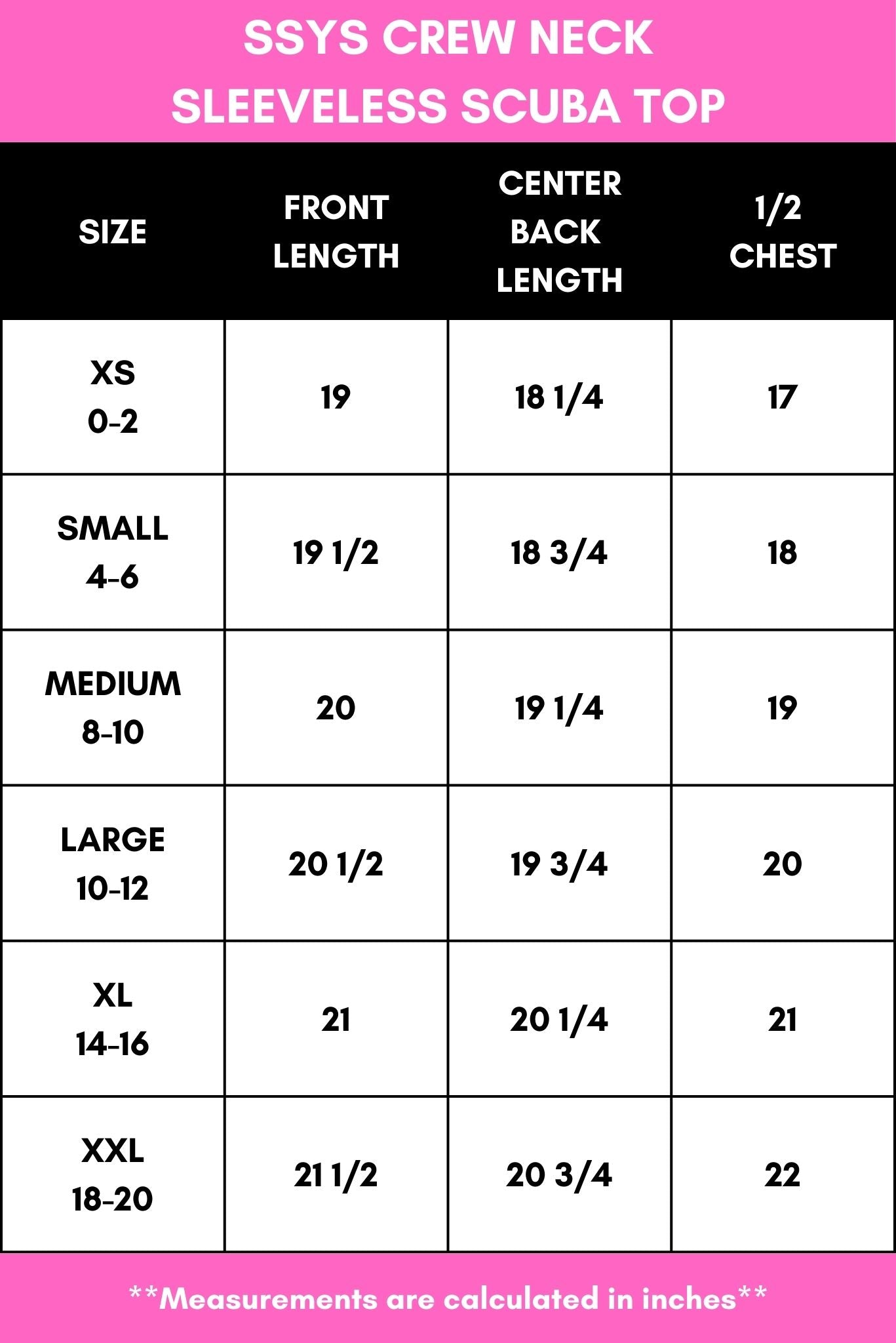 SSYS Crew Neck Sleeveless Scuba Top In Black