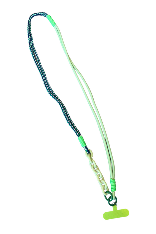 Green Rope Key Phone Chain *FINAL SALE*