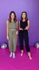 Black Round Neck Elastic Hem Top Drawstring Pant Set *FINAL SALE*