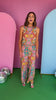 Orange Multi Paisley Print Wide Leg Pants *FINAL SALE*