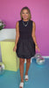 SSYS Adelaide Bubble Skirt Dress In Black *FINAL SALE*