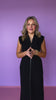 Black Sleeveless Zip Up Midi Dress *FINAL SALE*