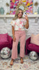 Off White Multi Floral Frill Neck Button Down Ruffle Detail Top *FINAL SALE*