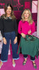 SSYS Loretta Sequin Peter Pan Collar Sweater In Multi