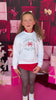 SSYS Kids Candy Cane Social Club Graphic Sweatshirt In Ivory