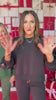 SSYS Hunter Crew Neck Sequin Stripe Scuba Sweatshirt