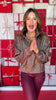 SSYS Ainsley Cropped Air Pullover In Animal