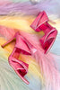 Shu Shop Twisted Iridescent Two Band Heel *FINAL SALE*