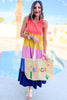 Colorful Beach Straw Woven Tote Bag*FINAL SALE*