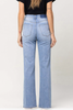 High Rise Light Wash Straight Flare Jeans, high rise denim, straight leg jeans, straight leg, nondistressed denim, jeans, Shop Style Your Senses By Mallory Fitzsimmons