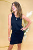 black sleeveless knit dress, transitional dresses, date night outfits, trendy pieces, shop style your senses by mallory fitzsimmons