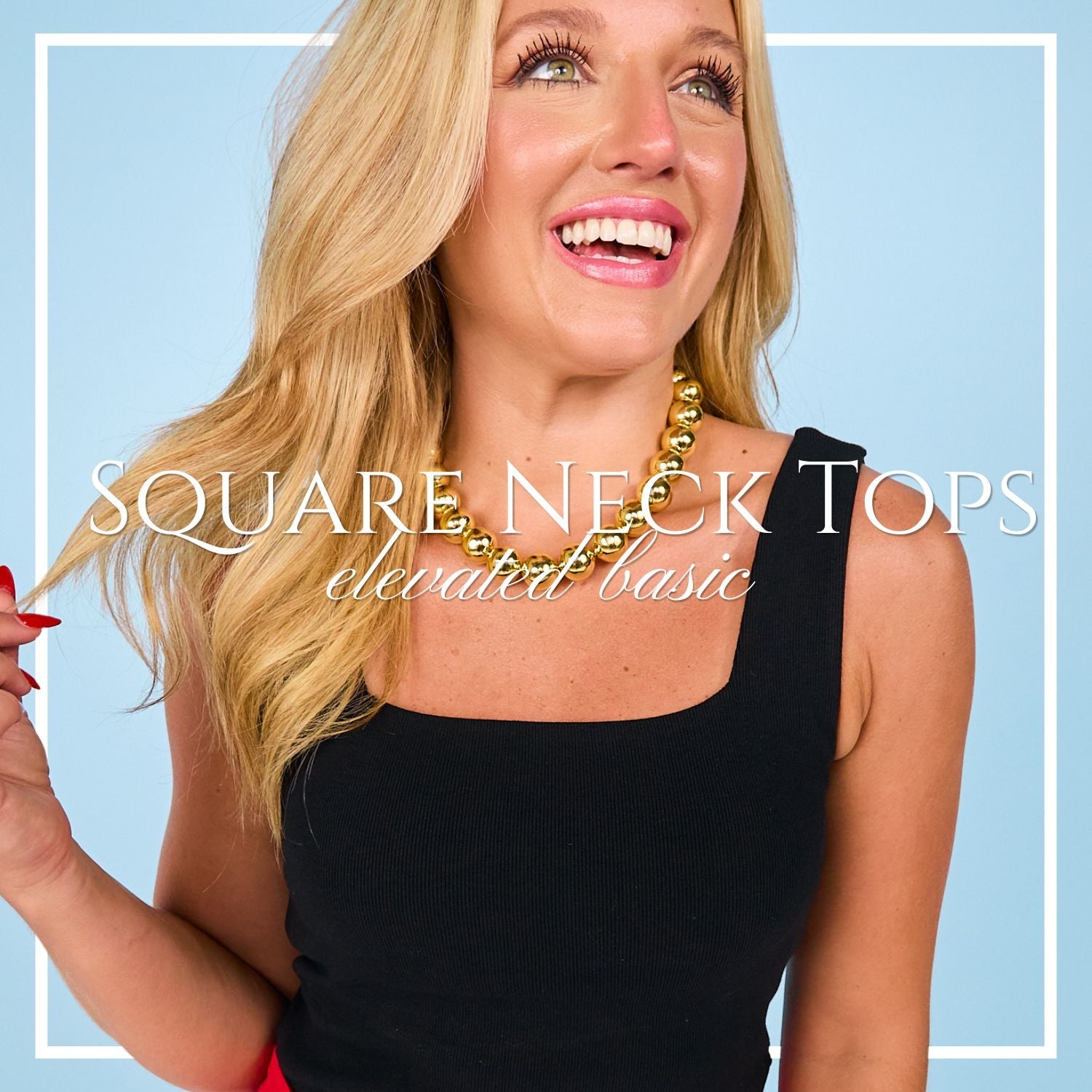 Why Square Neck Tanks Are the Elevated Basic Every Wardrobe Needs