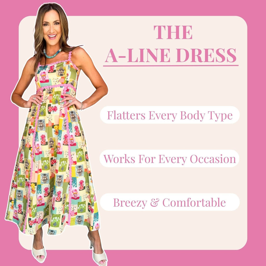 What Is an A-Line Dress? The Flattering Fit Every Mom Needs in Her Clo –  SSYS