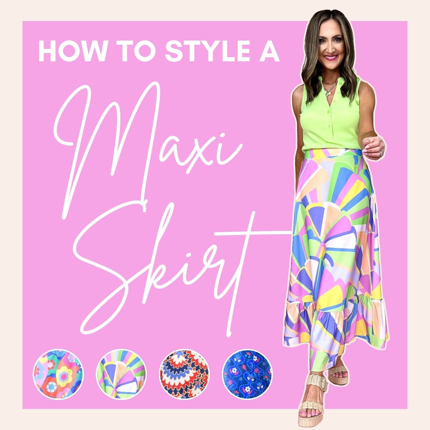 How to Wear a Maxi Skirt and Look Effortlessly Chic | SSYS
