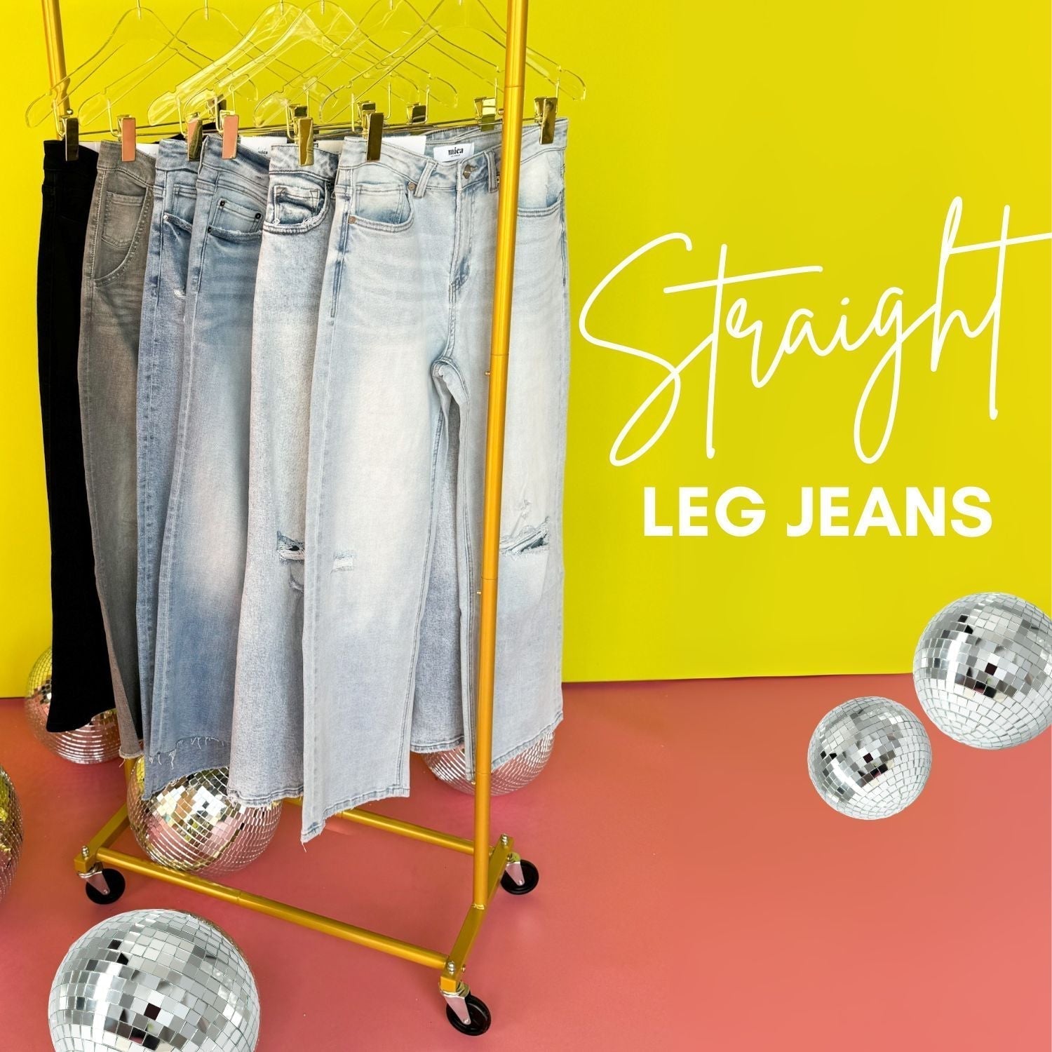 What Tops Pair Best With Straight-Leg Jeans
