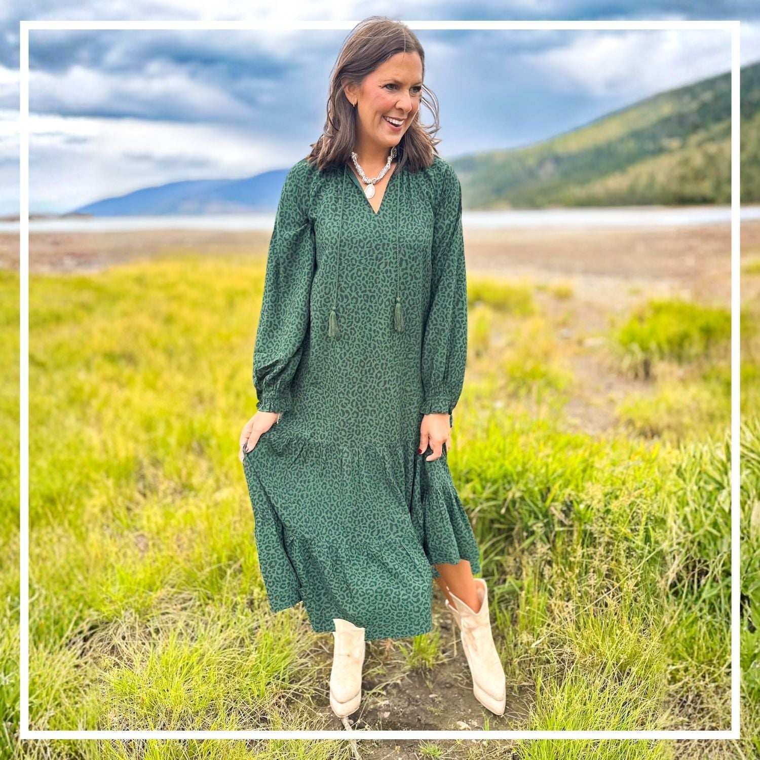 Layering Tips for Wearing a Maxi Dress in Transitional Weather