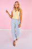 SSYS Elle High Neck Top In Butter
