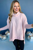 Pink Cowl Neck Top, cozy top, comfortable top, cozy style, must have top, must have style, winter style, winter fashion, elevated style, elevated top, mom style, winter top, shop style your senses by mallory fitzsimmons
