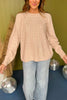 Blush Faux Pearl Embellished Sweater, must have sweater, must have style, fall style, fall fashion, elevated style, elevated dress, mom style, fall collection, fall sweater, shop style your senses by mallory fitzsimmons