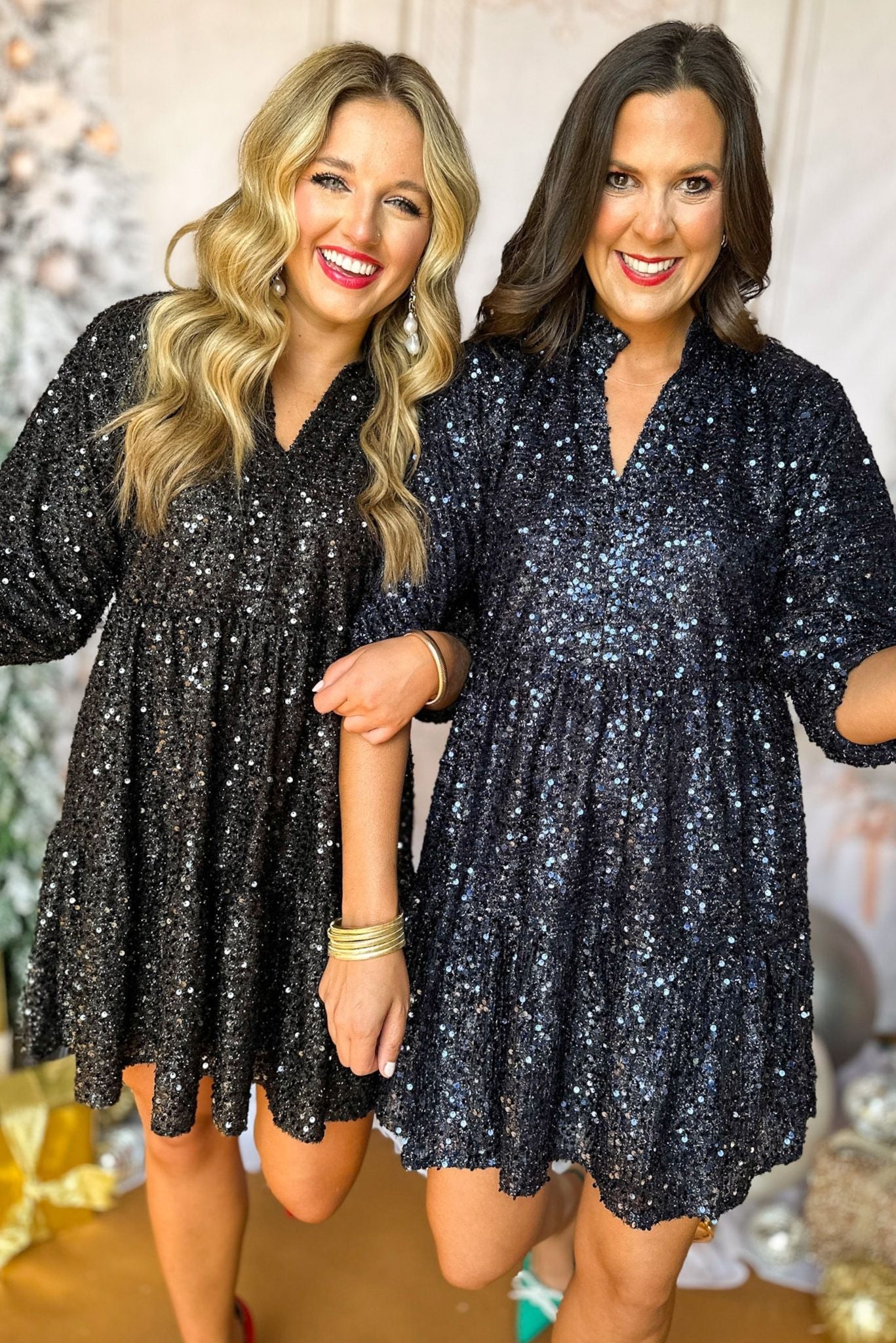 SSYS The Gloria Dress In Navy, must have dress, must have style, holiday style, holiday fashion, elevated style, elevated dress, mom style, holiday collection, holiday dress, shop style your senses by mallory fitzsimmons