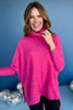  Hot Pink Cowl Neck Top, cozy style, cozy top, must have cozy, must have top, must have style, winter style, winter fashion, elevated style, elevated top, mom style, winter top, shop style your senses by mallory fitzsimmons