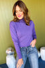 Purple Turtleneck Ribbed Knit Long Sleeve Sweater, must have sweater, must have style, must have fall, fall collection, fall fashion, elevated style, elevated sweater, mom style, fall style, shop style your senses by mallory fitzsimmons