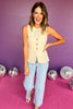 Khaki Front Button Up Pocket Vest, top, front button up top, pocket detail top, vest top, khaki top, khaki front button up top, khaki pocket detail top, khaki vest top, must have top, must have khaki vest top, elevated top, elevated khaki vest top, elevated style, Shop Style Your Senses by Mallory Fitzsimmons, SSYS by Mallory Fitzsimmons