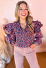 SSYS The Julia Top In Disty Floral, ssys the label, custom design, must have top, must have style, must have fall, fall collection, fall fashion, elevated style, elevated top, mom style, fall style, shop style your senses by mallory fitzsimmons