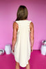 SSYS The Emma Dress In Ivory, ruffle detail dress, summer dress, mom style, shop style your senses by mallory fitzsimmons