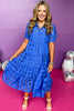 Blue Basket Weave Organza Collared Button Down Maxi Dress, weave detail dress, must have dress, must have style, brunch style, weekend style, spring fashion, elevated style, elevated style, mom style, shop style your senses by mallory fitzsimmons, ssys by mallory fitzsimmons