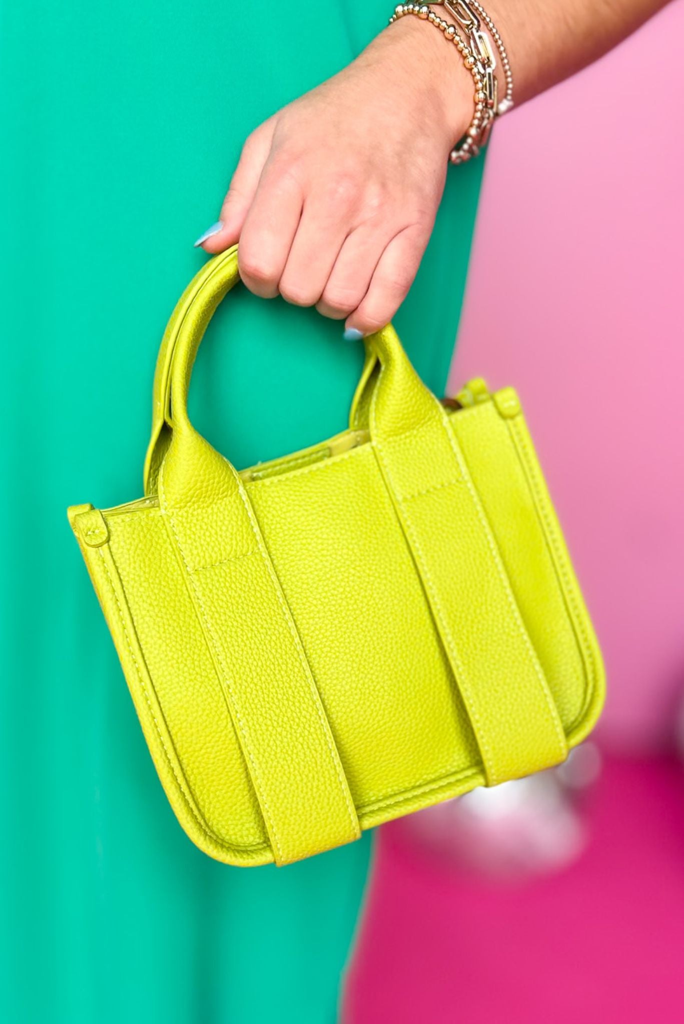 Lime Smooth Handle Satchel Purse, accessory, purse, smooth handle purse, satchel purse, lime accessory, lime purse, lime smooth handle purse, lime satchel purse, must have accessory, must have purse, elevated accessory, elevated purse, elevated style, elevated styling, Shop Style Your Senses by Mallory Fitzsimmons, SSYS by Mallory FItzsimmons